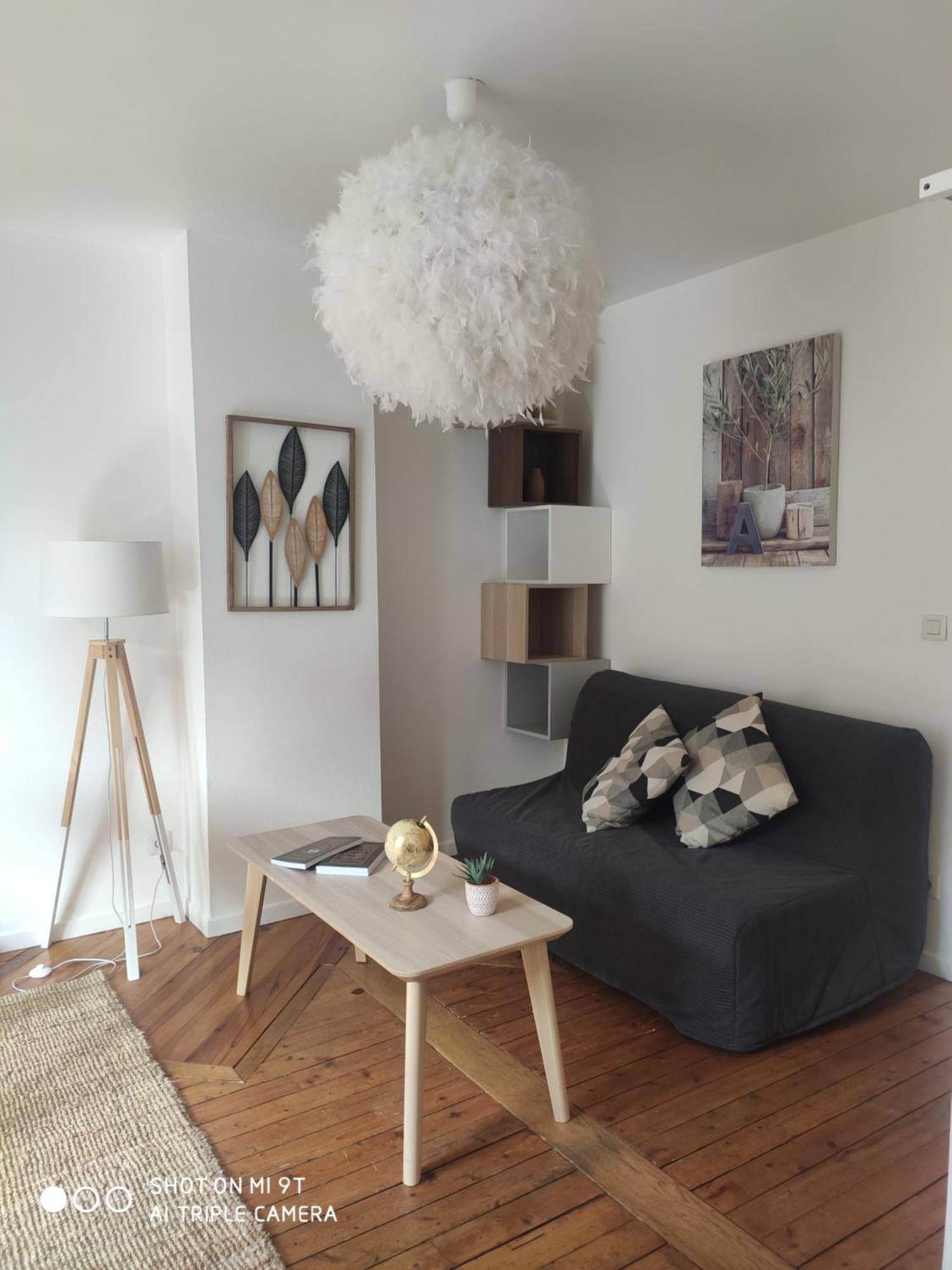 Chaleureux T2 Au Style Vintage - Rue Gratuite Apartment Amiens Exterior photo