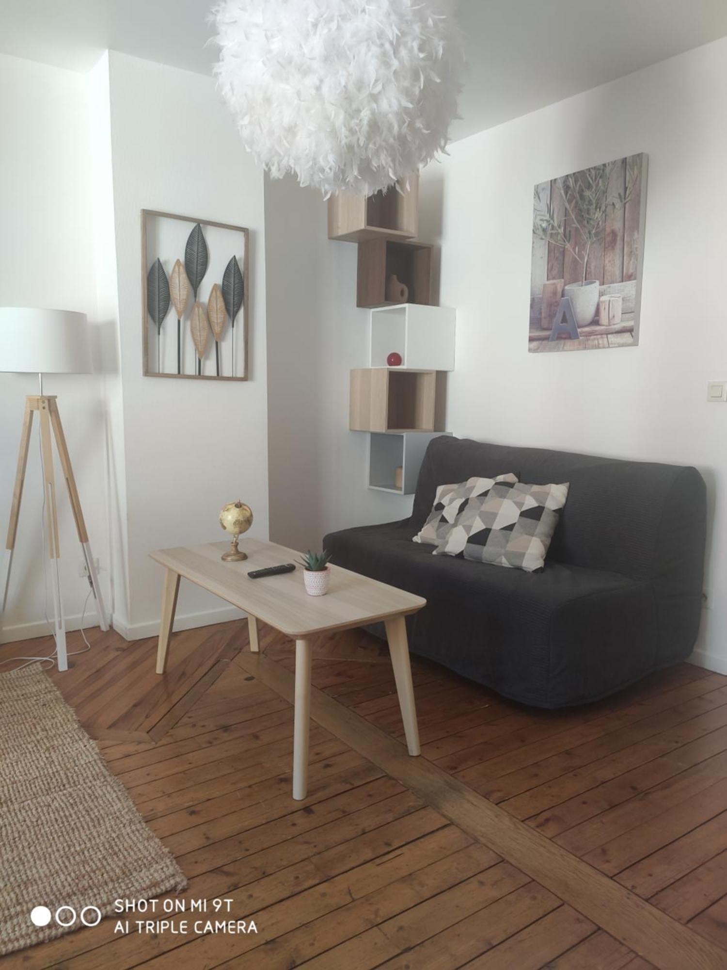 Chaleureux T2 Au Style Vintage - Rue Gratuite Apartment Amiens Exterior photo