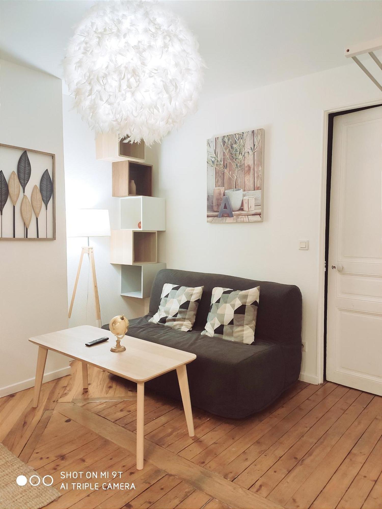 Chaleureux T2 Au Style Vintage - Rue Gratuite Apartment Amiens Exterior photo